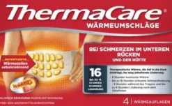 Thermacare Rückenumschläge S-XL 4 Stück