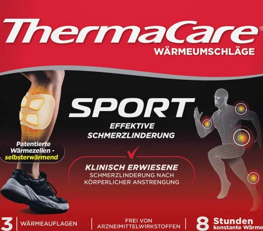Thermacare Sport Wärmeumschläge 3 Stück