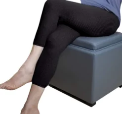 Thermo Leggings Einheitsgröße, schwarz