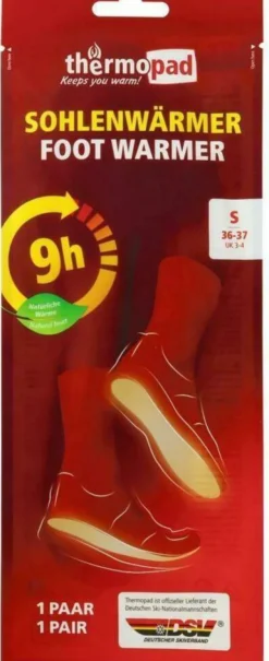 Thermopad Sohlenwärmer S Gr.36-37