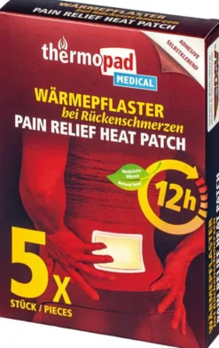Thermopad Wärmepflaster bei Rückenschmerzen 5 Stück