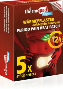Thermopad Wärmepflaster bei Regelschmerzen 12h 5 Stück