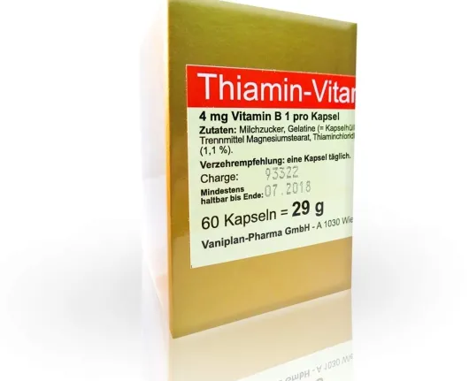 Thiamin Vitamin B1 60 Kapseln