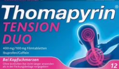 Thomapyrin Tension Duo 400 mg Ibuprofen und 100 mg Coffein 12 Tabletten