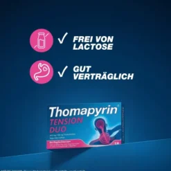 Thomapyrin Tension Duo 400 mg Ibuprofen und 100 mg Coffein 12 Tabletten