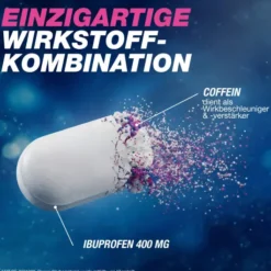 Thomapyrin Tension Duo 400 mg Ibuprofen und 100 mg Coffein 12 Tabletten