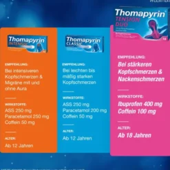 Thomapyrin Tension Duo 400 mg-100 mg 18 Filmtabletten