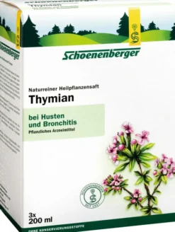 Thymian Saft Schönenberger Heilpflanzensäfte 3 X 200 ml Saft