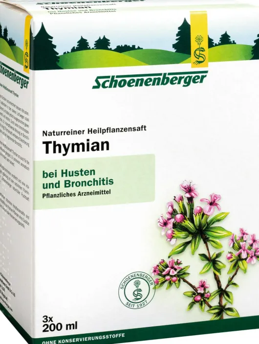 Thymian Saft Schönenberger Heilpflanzensäfte 3 X 200 ml Saft