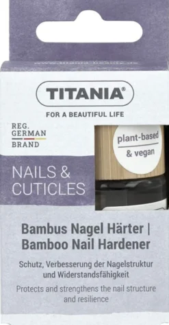 Titania Bambus Nagel Härter Nagellack 12 ml