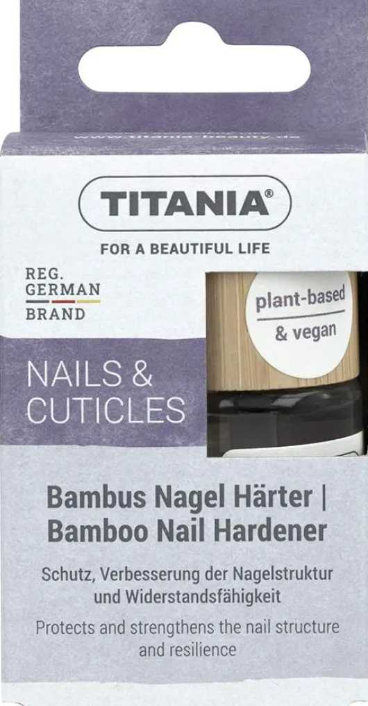 Titania Bambus Nagel Härter Nagellack 12 ml