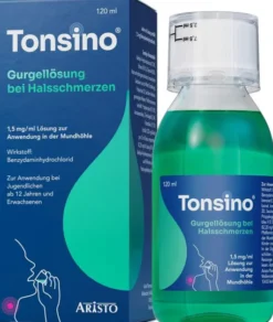 Tonsino Gurgellösung bei Halsschmerzen 120 ml