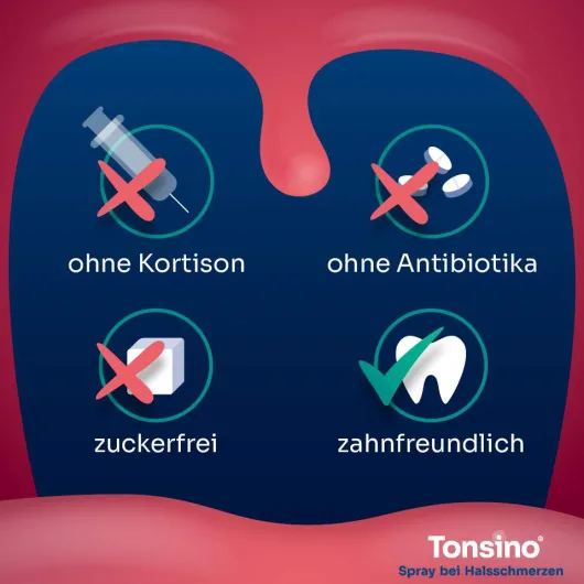 Tonsino Spray bei Halsschmerzen 30 ml