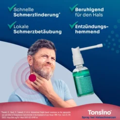 Tonsino Spray bei Halsschmerzen 30 ml