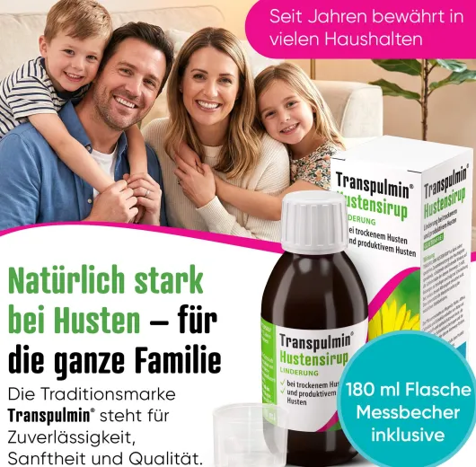 Transpulmin Hustenstiller Sirup 180 ml