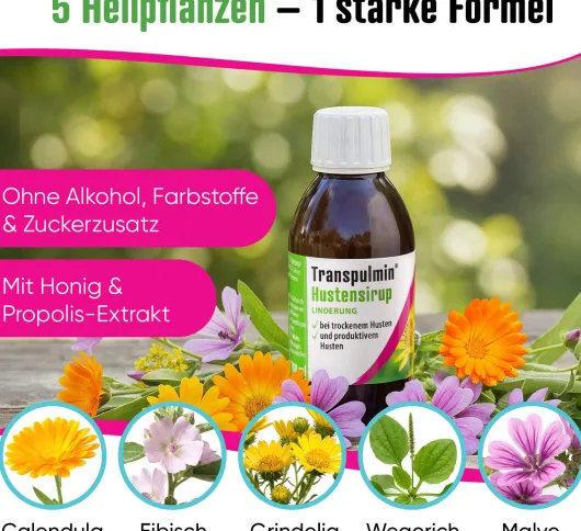 Transpulmin Hustenstiller Sirup 180 ml