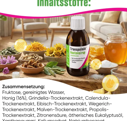 Transpulmin Hustenstiller Sirup 180 ml