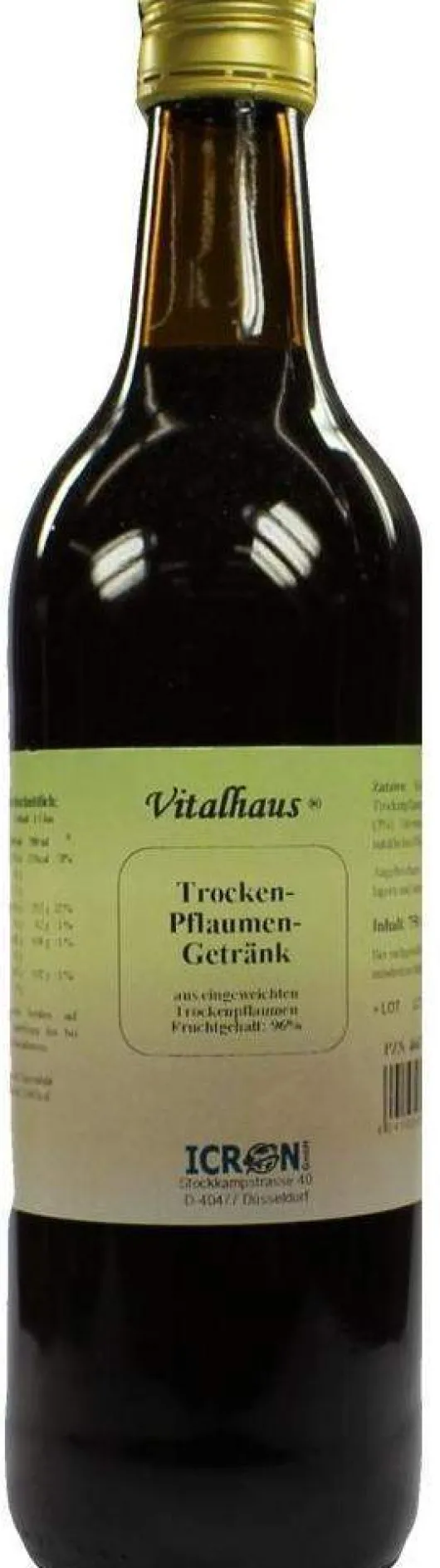 Trockenpflaumen Saft Vitalhaus