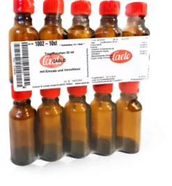 Tropfflasche 20 ml Mit Einsatz und Verschluss 10 Stück