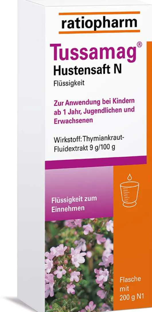 Tussamag Hustensaft N 200 g Saft