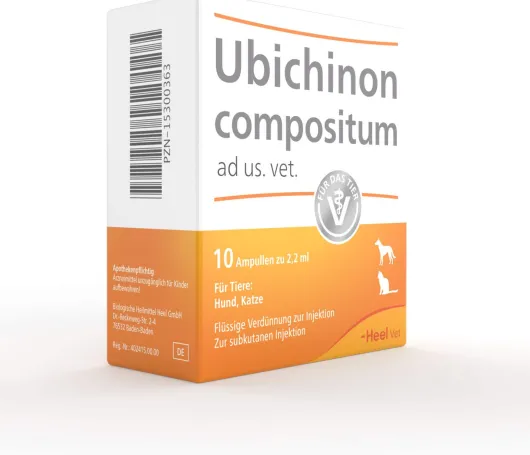 Ubichinon Compositum ad us.vet. 10 Ampullen