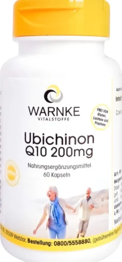 Ubichinon Q 10 200 mg 60 Kapseln
