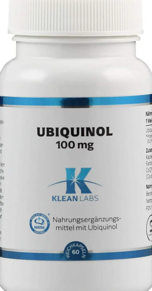 Ubiquinol Coenzym Q10 Reduziert 100 mg Kapseln 60