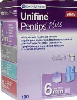 Unifine Pentips Plus 6 mm 31 G Kanüle