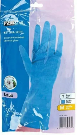 Universal-Handschuhe Bettina Soft XL blau Latex 1 Paar