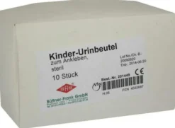 Urin Auffang Beutel Kind Steril 100 ml zum Ankleben