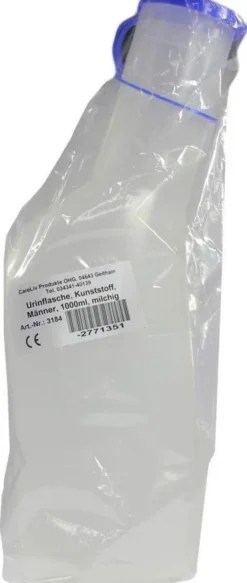 Urinflasche Kasten Männer Mit Verschluss 1000 ml Milchig 1 Flasche