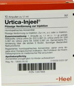 Urtica Injeel 10 Ampullen