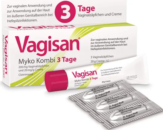 Vagisan Myko Kombi 3 Tage Kombipackung