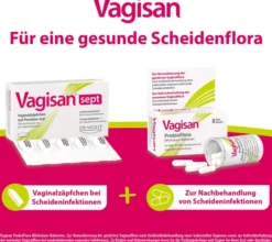 Vagisan Sept Vaginalzäpfchen Mit Povidon-Iod 10 Stück
