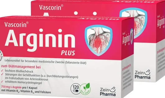 Vascorin Arginin Plus Kapseln 240 Stk