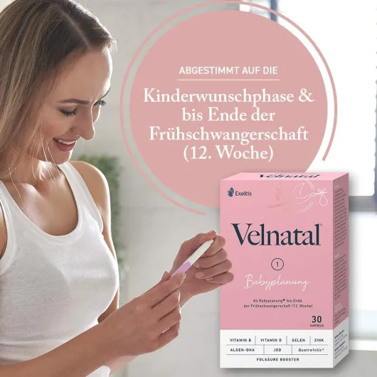 Velnatal Babyplanung 90 Weichkapseln