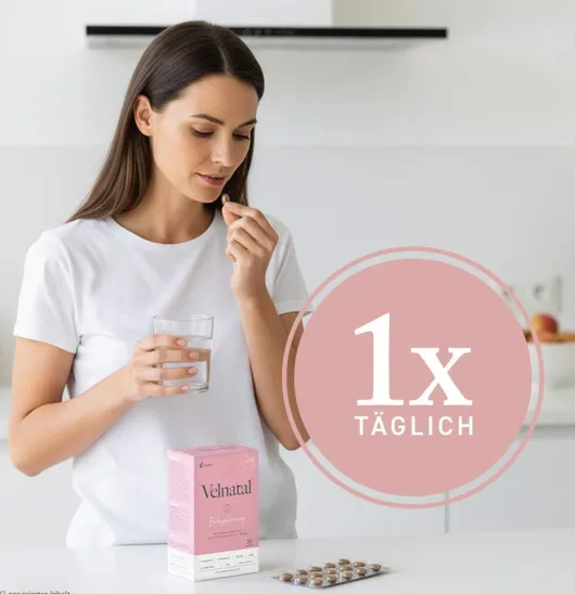 Velnatal Babyplanung 30 Weichkapseln