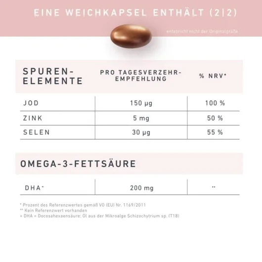 Velnatal Babyplanung 30 Weichkapseln