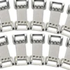 Verbandklammern Set weiß 10 Stück