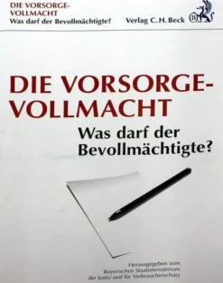 Verlag C.H.Beck Broschüre Vorsorgevolacht