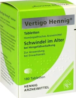 Vertigo Hennig 180 Tabletten