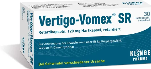 Vertigo Vomex SR 30 Retardkapseln