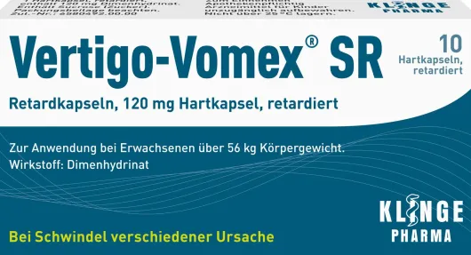 Vertigo Vomex SR 10 Retardkapseln