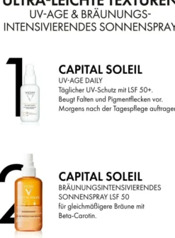 Vichy Capital Soleil bräunungsintensivierendes Sonnenspray LSF 50 200 ml