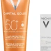 Vichy Capital Soleil 300 ml Sonnenmilch für die ganze Familie LSF 50+ + gratis Capital Soleil UV-Age LSF 50+ 15 ml