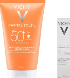 Vichy Capital Soleil Sonnenschutz-Milch LSF 50+ 150 ml + gratis Capital Soleil Daily LSF50+ 15 ml