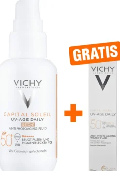 Vichy Capital Soleil UV-Age getönt LSF 50+ 40 ml + gratis Vichy Capital Soleil UV-Age Daily LSF 50+ 15 ml