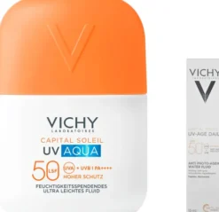 Vichy Capital Soleil UV-Aqua Fluid LSF 50 50 ml + gratis Vichy Capital Soleil UV-Age Daily LSF50+ 15 ml