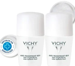 Vichy Deo Roll On Sensitiv Anti Transpirant 48h Doppelpack 2 x 50 ml