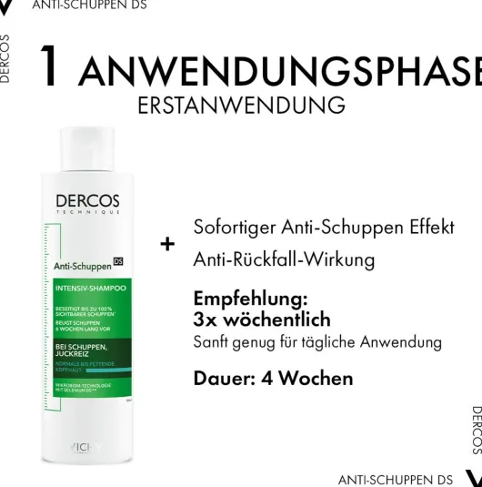 Vichy Dercos Anti Schuppen Sensitive 200 ml Shampoo